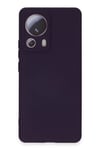 Mey İthalat®   Mi 13 Lite Kılıf Nano içi Kadife Silikon - Mor
