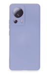 Mey İthalat®   Mi 13 Lite Kılıf Nano içi Kadife Silikon - Lila