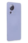 Mey İthalat®   Mi 13 Lite Kılıf Nano içi Kadife Silikon - Lila