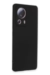Mey İthalat®   Mi 13 Lite Kılıf Nano içi Kadife Silikon - Siyah