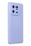 Mey İthalat®   Mi 13 Pro Kılıf Nano içi Kadife Silikon - Lila