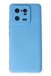 Mey İthalat®   Mi 13 Pro Kılıf Nano içi Kadife Silikon - Mavi