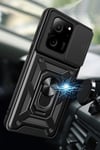 Mey İthalat®   Mi 13T Pro Kılıf Pars Lens Yüzüklü Silikon - Yeşil