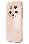 Mey İthalat®   Mi 14 Ultra Kılıf Volet Silikon - Pembe