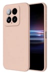 Mey İthalat®   Mi 14T Pro Kılıf Nano içi Kadife Silikon - Pudra