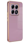 Mey İthalat®   Mi 14T Pro Volet Silikon - Mor