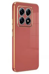 Mey İthalat®   Mi 14T Pro Volet Silikon - Kırmızı