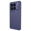 Mey İthalat®   Mi 15 Pro Kılıf Auto Focus Karbon Kapak - Lacivert