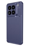 Mey İthalat®   Mi 15 Pro Kılıf Auto Focus Karbon Kapak - Lacivert