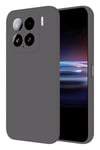 Mey İthalat®   Mi 15 Pro Kılıf Nano içi Kadife Silikon - Gri