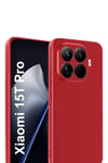 Mey İthalat®   Mi 15T Pro First Silikon - Kırmızı