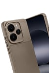 Mey İthalat®   Note 14 5G Auto Focus Karbon Kapak - Kahverengi