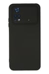 Mey İthalat®   Poco M4 Pro 4G Kılıf Nano içi Kadife Silikon - Siyah