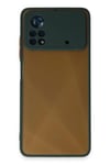 Mey İthalat®   Poco X4 Pro 5G Kılıf Montreal Silikon Kapak - Yeşil