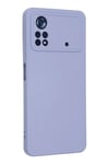 Mey İthalat®   Poco X4 Pro 5G Kılıf Nano içi Kadife Silikon - Lila