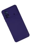 Mey İthalat®   Poco X4 Pro 5G Kılıf Nano içi Kadife Silikon - Mor