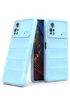 Mey İthalat®   Poco X4 Pro 5G Kılıf Optimum Silikon - Sky Blue
