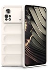 Mey İthalat®   Poco X4 Pro 5G Kılıf Optimum Silikon - Krem