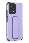 Mey İthalat®   Poco X5 5G Kılıf Mega Standlı Silikon - Lila