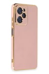 Mey İthalat®   Poco X5 Pro 5G Kılıf Volet Silikon - Pembe
