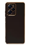 Mey İthalat®   Poco X5 Pro 5G Kılıf Volet Silikon - Siyah