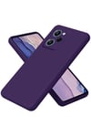 Mey İthalat®   Poco X5 Pro 5G Nano içi Kadife Silikon - Mor