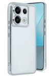 Mey İthalat®   Poco X6 Kılıf  Lensli Silikon - Gümüş
