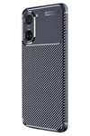 Mey İthalat®   Poco X7 Pro Kılıf Auto Focus Karbon Kapak - Lacivert