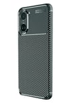 Mey İthalat®   Poco X7 Pro Kılıf Auto Focus Karbon Kapak - Koyu Yeşil