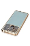 Mey İthalat®   Redmi 10C Kılıf  Lensli Silikon - Gold