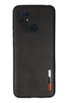 Mey İthalat®   Redmi 10C Kılıf Loop Deri Silikon - Siyah