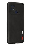 Mey İthalat®   Redmi 10C Kılıf Loop Deri Silikon - Siyah