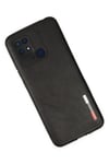 Mey İthalat®   Redmi 10C Kılıf Loop Deri Silikon - Siyah