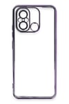 Mey İthalat®   Redmi 12C Kılıf  Lensli Silikon - Mor