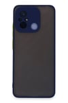 Mey İthalat®   Redmi 12C Kılıf Montreal Silikon Kapak - Lacivert