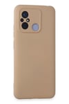 Mey İthalat®   Redmi 12C Kılıf Nano içi Kadife Silikon - Pudra