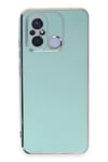Mey İthalat®   Redmi 12C Kılıf Volet Silikon - Açık Yeşil
