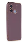 Mey İthalat®   Redmi 12C Kılıf Volet Silikon - Mor