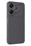 Mey İthalat®   Redmi 13 4G Kılıf Auto Focus Karbon Kapak - Gri