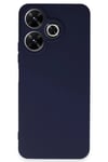 Mey İthalat®   Redmi 13 4G Kılıf First Silikon - Lacivert