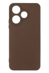 Mey İthalat®   Redmi 13 4G Kılıf First Silikon - Kahverengi