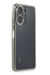 Mey İthalat®   Redmi 13C Kılıf  Lensli Silikon - Gümüş