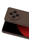 Mey İthalat®   Redmi 14C Kılıf First Silikon - Kahverengi