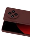 Mey İthalat®   Redmi 14C Kılıf First Silikon - Bordo