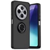 Mey İthalat®   Redmi 14C Kılıf Montreal Yüzüklü Silikon Kapak - Siyah