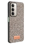 Mey İthalat®   Redmi 15 4G Bright Simli Kapak - Gümüş