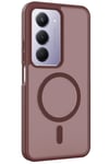 Mey İthalat®   Redmi 15 4G Jota Magsafe Kapak - Bordo