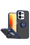 Mey İthalat®   Redmi 15C 4G Montreal Yüzüklü Silikon Kapak - Lacivert
