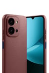 Mey İthalat®   Redmi 15C 4G Thermax Silikon Kılıf - Bordo