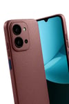 Mey İthalat®   Redmi 15C 4G Thermax Silikon Kılıf - Bordo